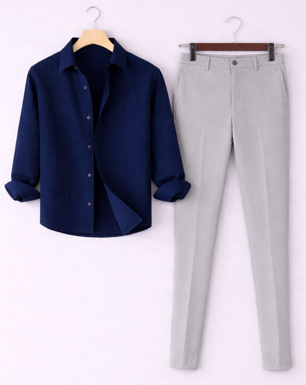 black deer Men Cotton Blend Shirt Pant Set-picture-22