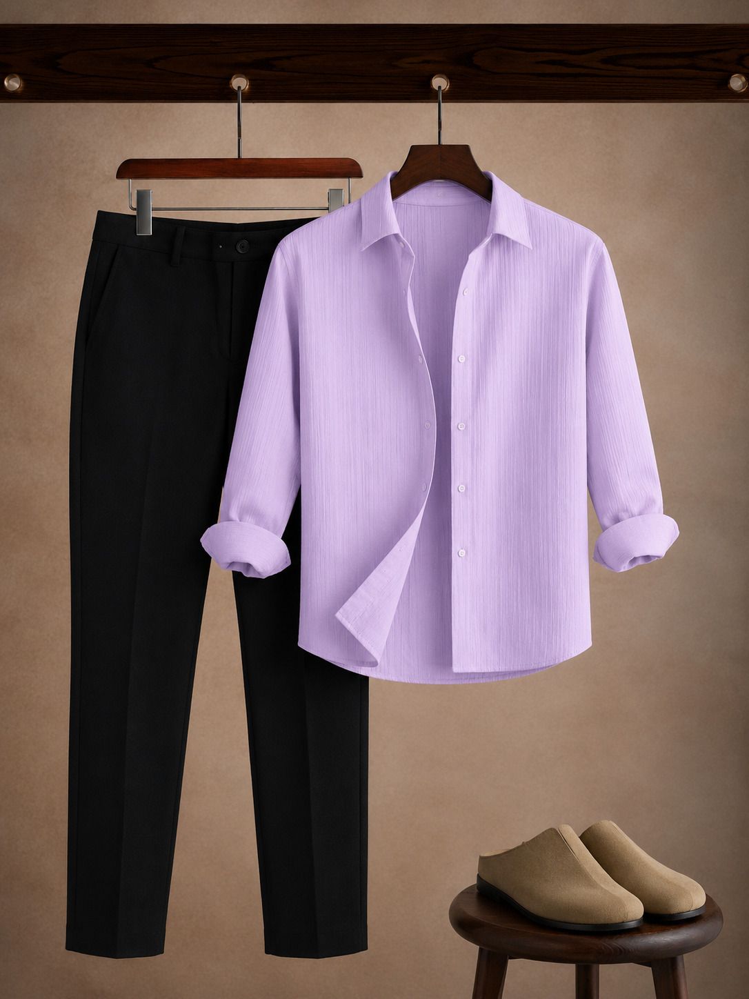 tyrell Men Cotton Blend Shirt Pant Set-picture-36