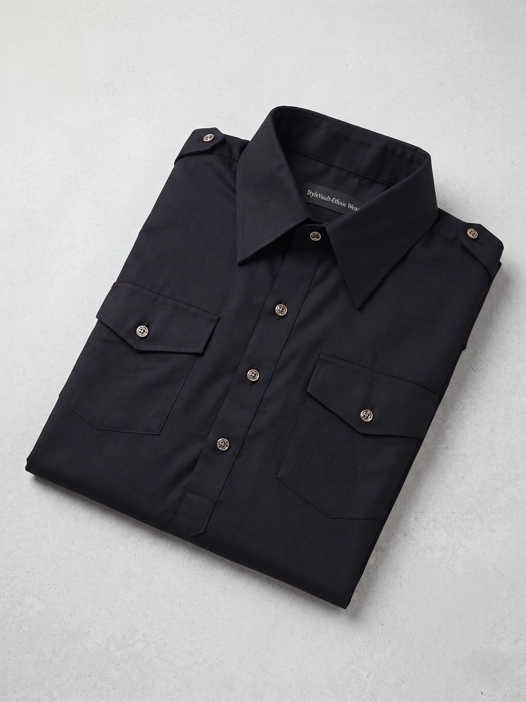 Men Cotton Blend Kurta Pyjama Set-image-24