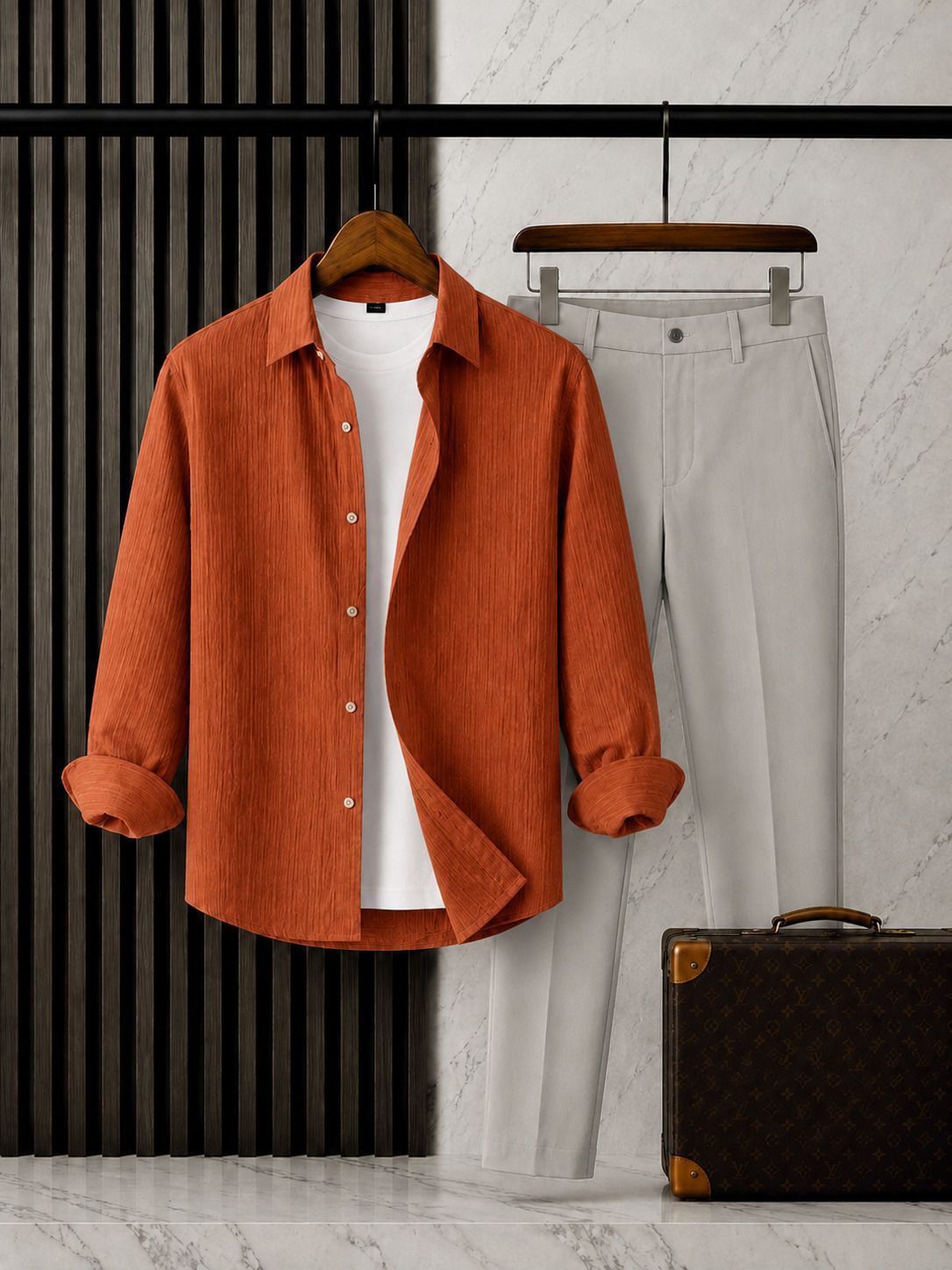 tyrell Men Cotton Blend Shirt Pant Set-picture-15
