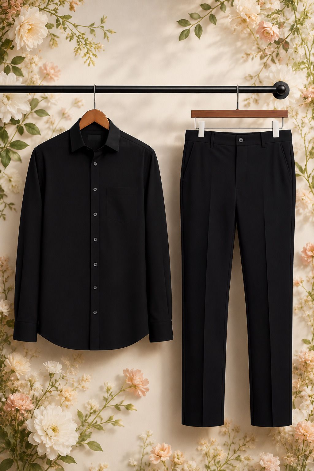 jumi enterprise Men Cotton Blend Shirt Pant Set-picture-20
