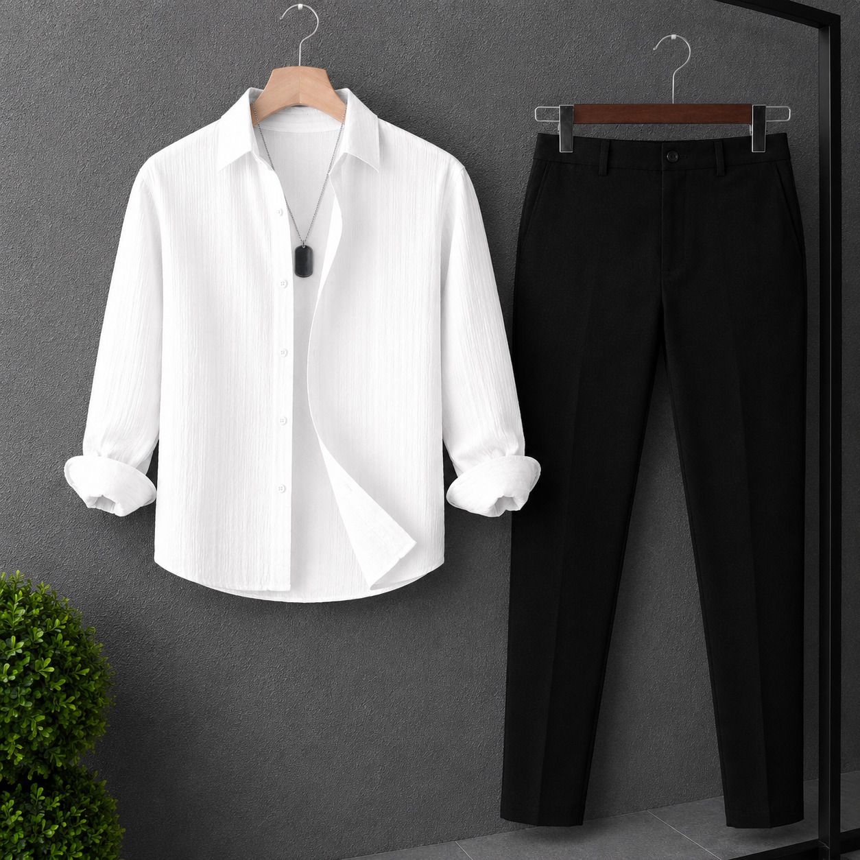 tyrell Men Cotton Blend Shirt Pant Set-picture-33