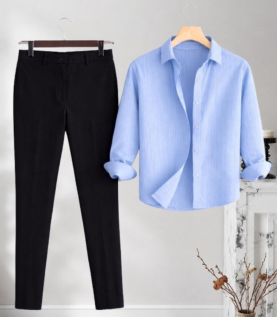 tyrell Men Cotton Blend Shirt Pant Set-picture-26