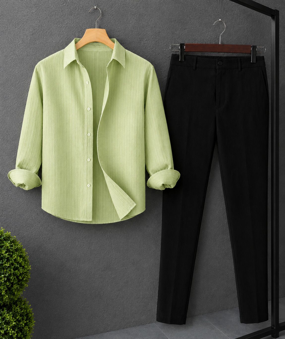 tyrell Men Cotton Blend Shirt Pant Set-picture-27