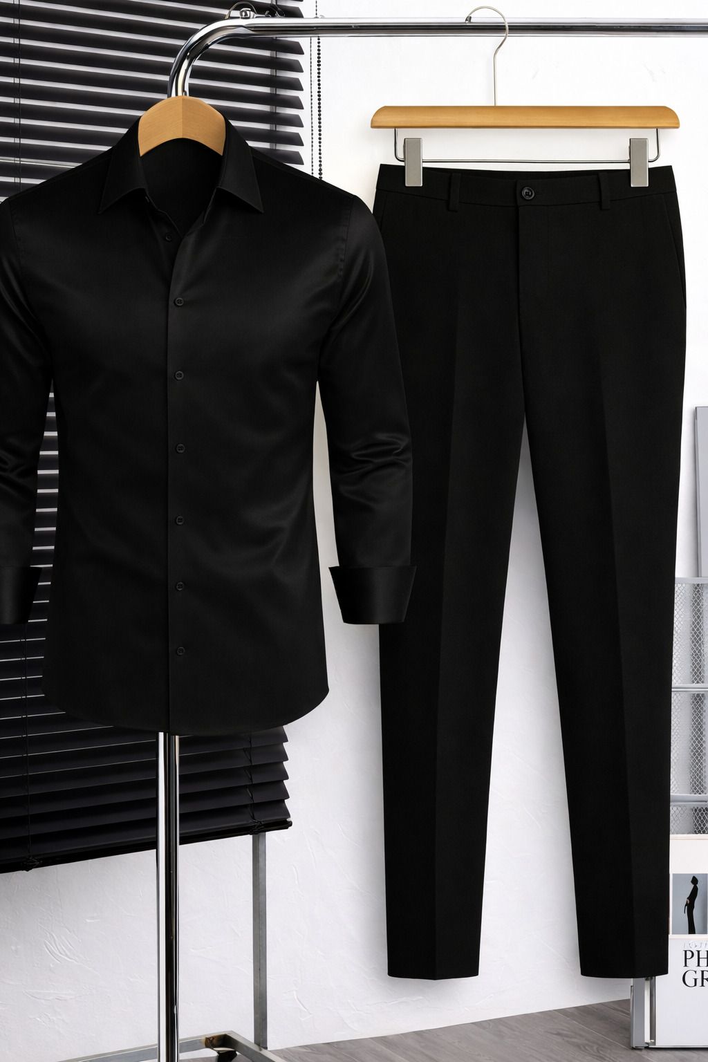 tyrell Men Satin Shirt Pant Set-picture-37