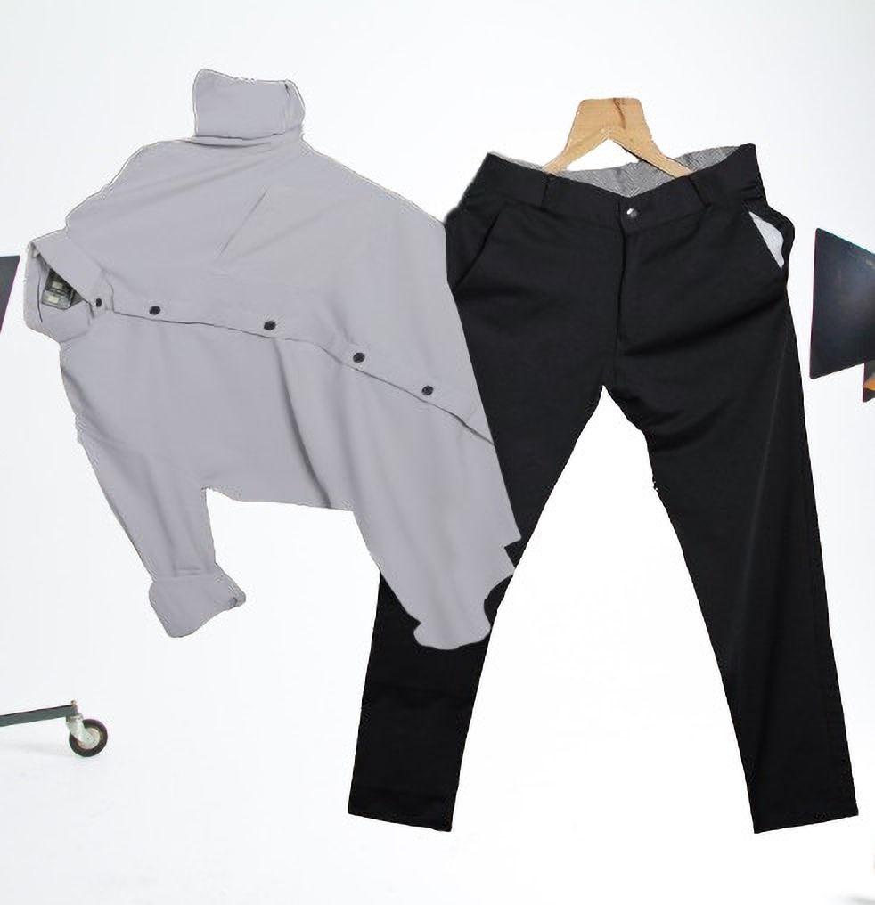 jumi enterprise Men Cotton Blend Shirt Pant Set-picture-22