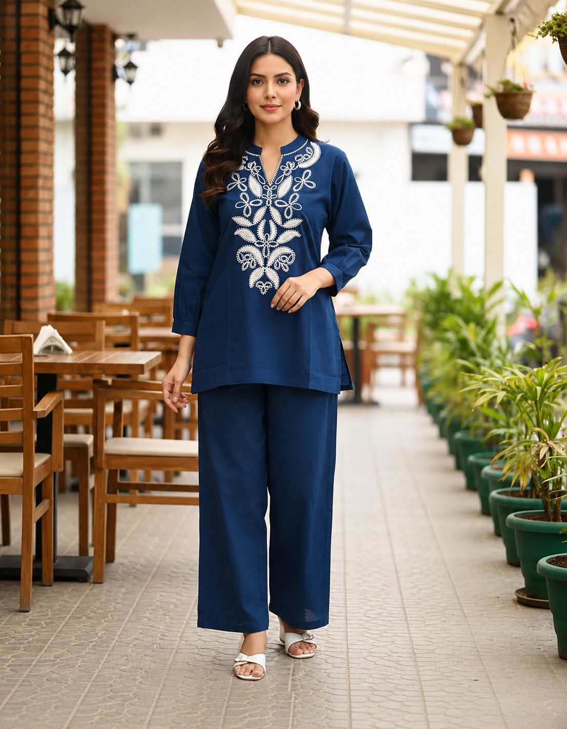 Tunic Palazzos Co-ords Set-image-16