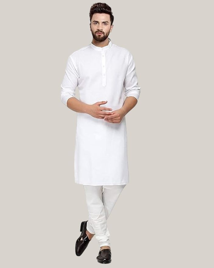 balajiis Men Cotton Blend Kurta Pyjama Set-picture-24
