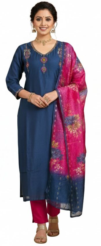 Viscose Women Churidar-image-39