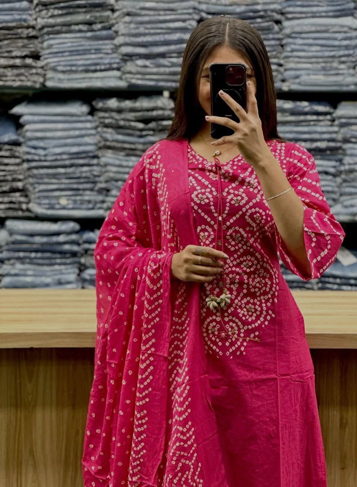 Women Viscose Rayon Kurta Pant Dupatta Set-image-34