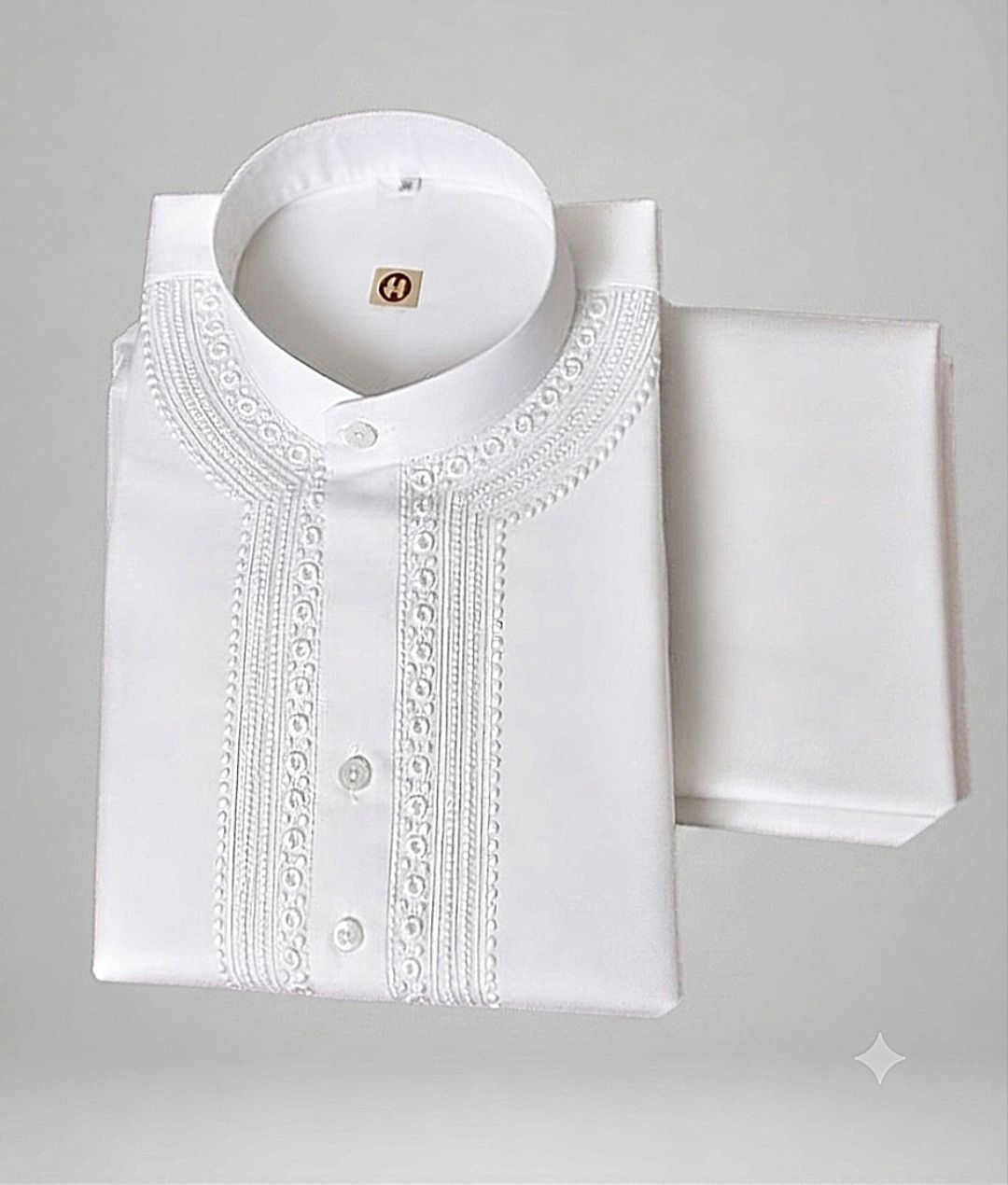 classic outfits Men Cotton Blend Kurta Pyjama Set-picture-42