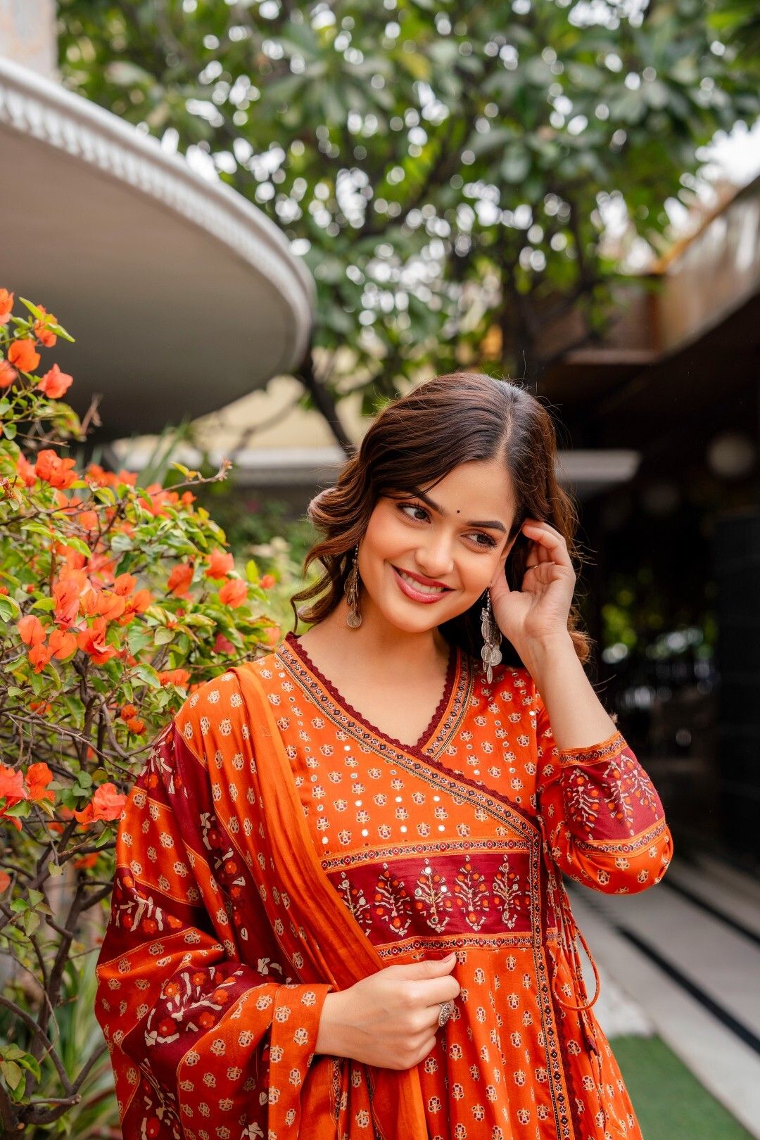 Women Pure Cotton Kurta Palazzo Dupatta Set-image-47