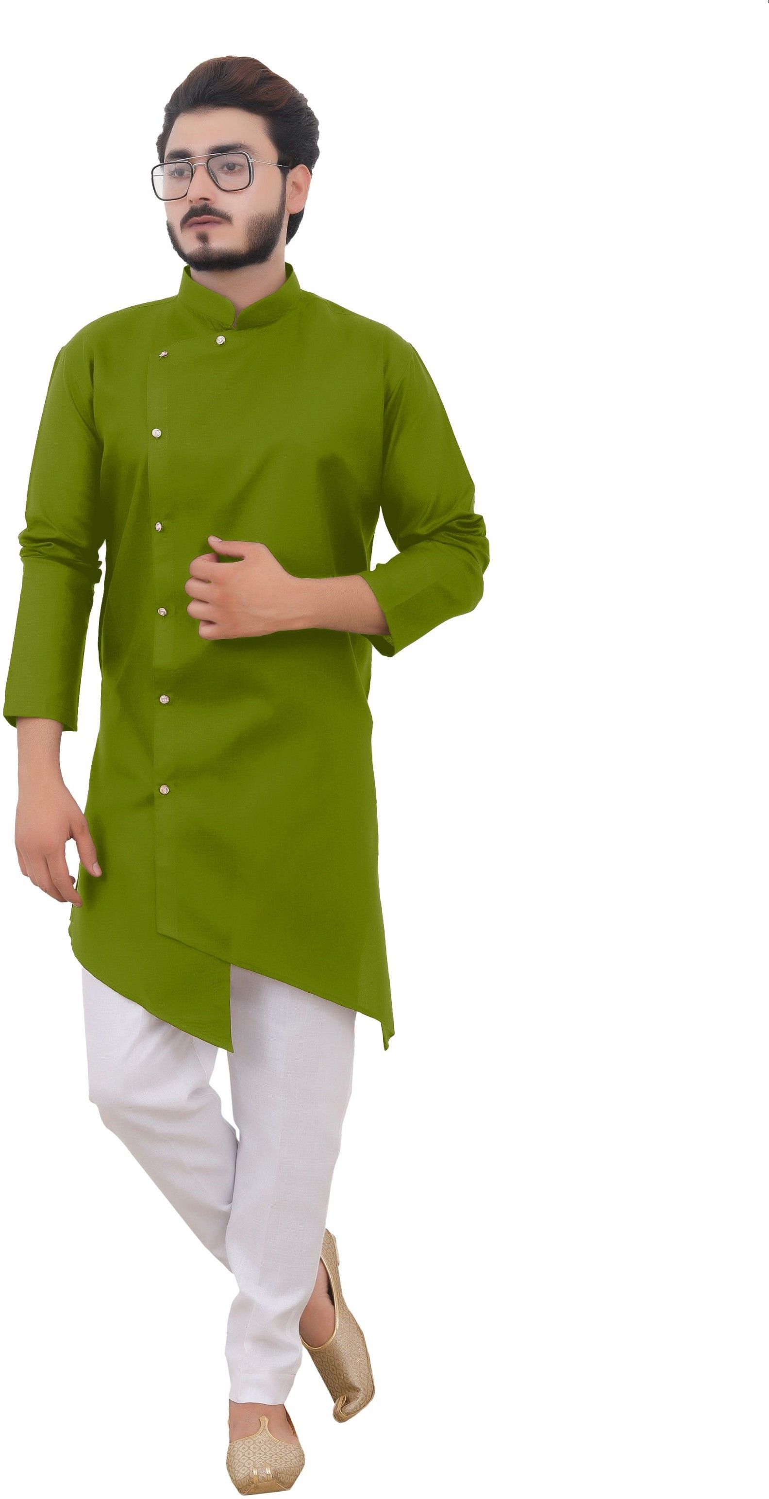 tibra collection Men Cotton Blend Kurta Pyjama Set-picture-21