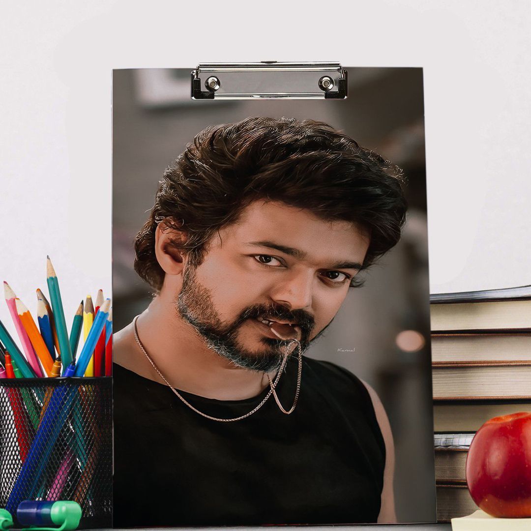 craft advertising Thalapathy Vjiay2 Digital reprint examination pad school collage Size 14x10 inch-picture-28