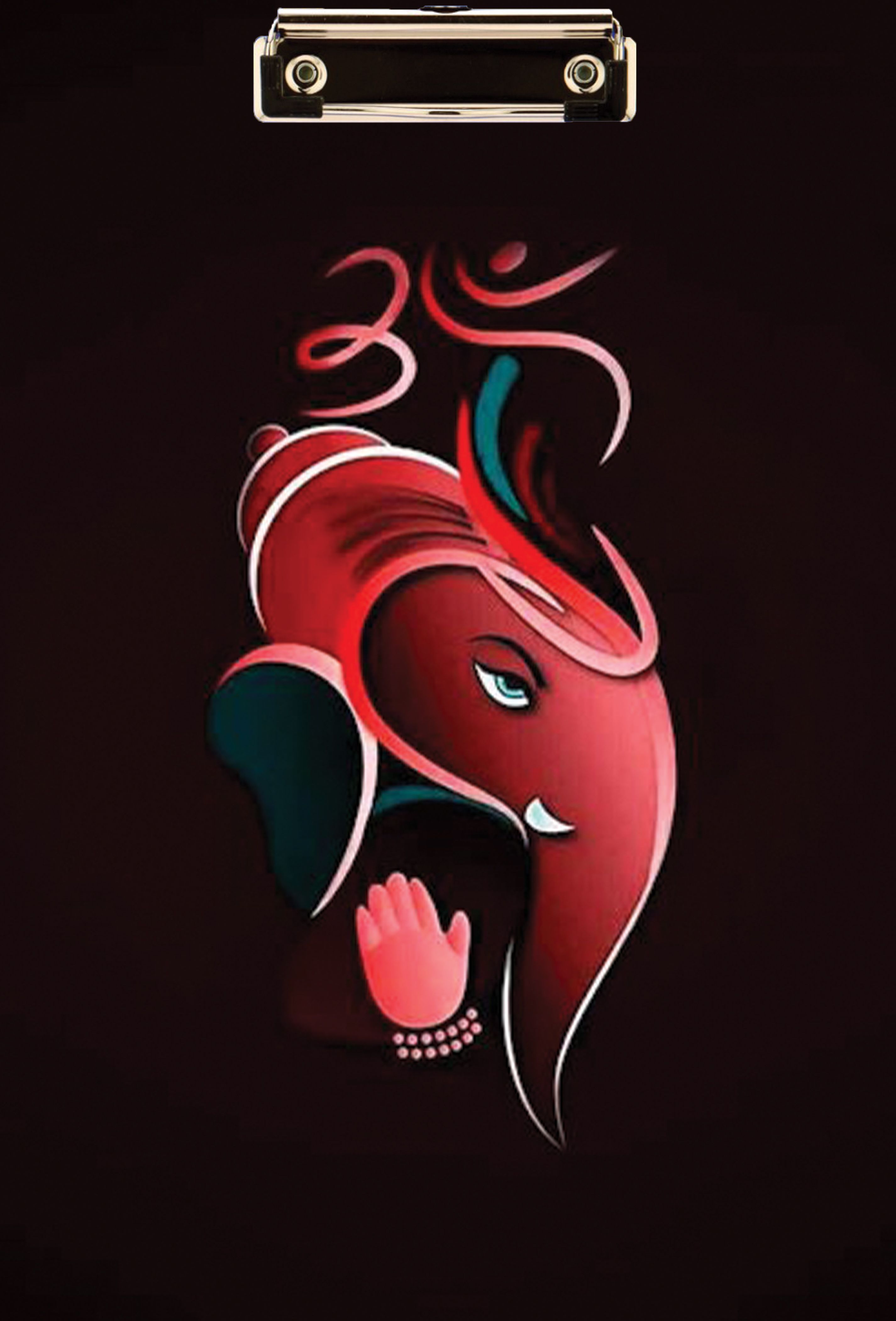 GANESHA Digital Reprint Clip Board Exam Pad (14x9.5 Inches) Premium Quality-image-23