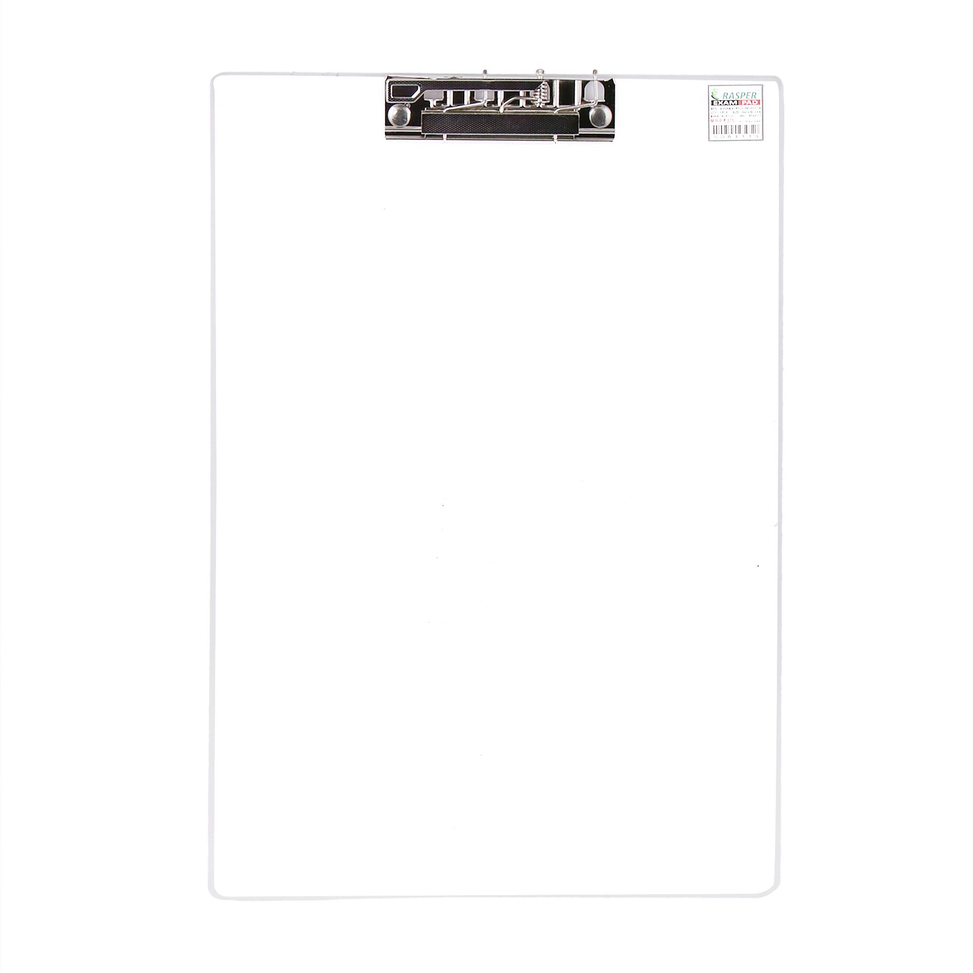 Clear Transparent Acrylic Clip Board Unbreakable Exam Pad for School & Office-image-9