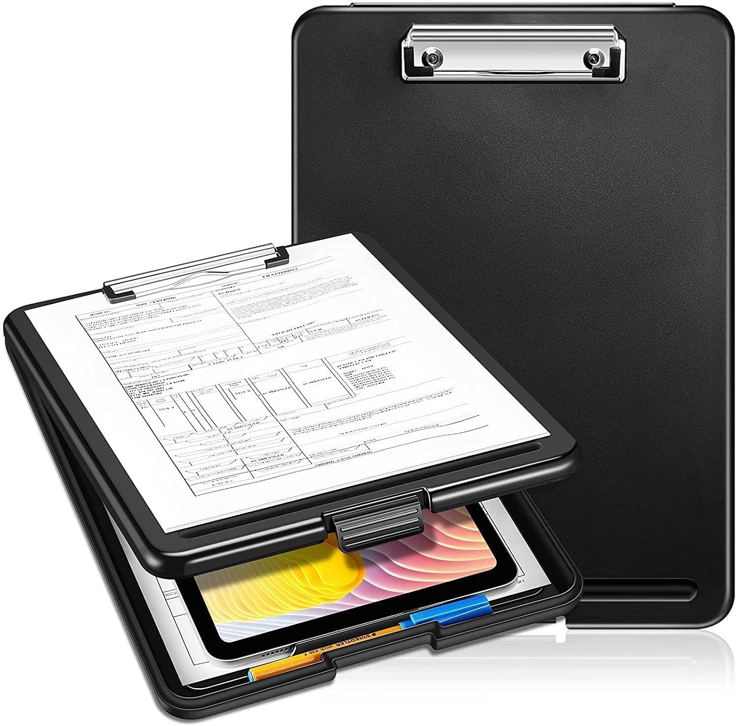 lepdocart A4 Clip Pad/Clipboard with Storage Case | Stay Organized Anywhere-picture-19