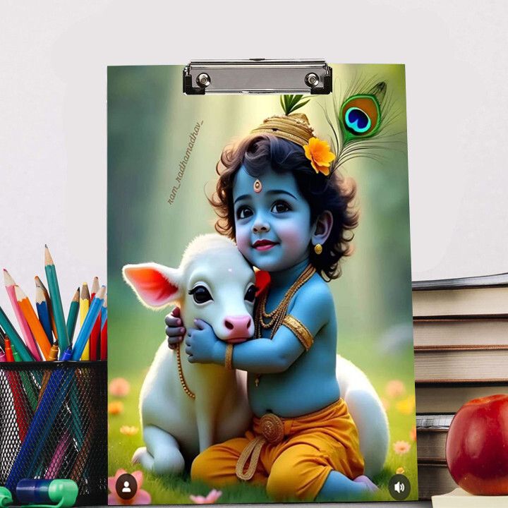 craft advertising Krishna Digital reprint examination pad school collage Size 14x10 inch_16-picture-25