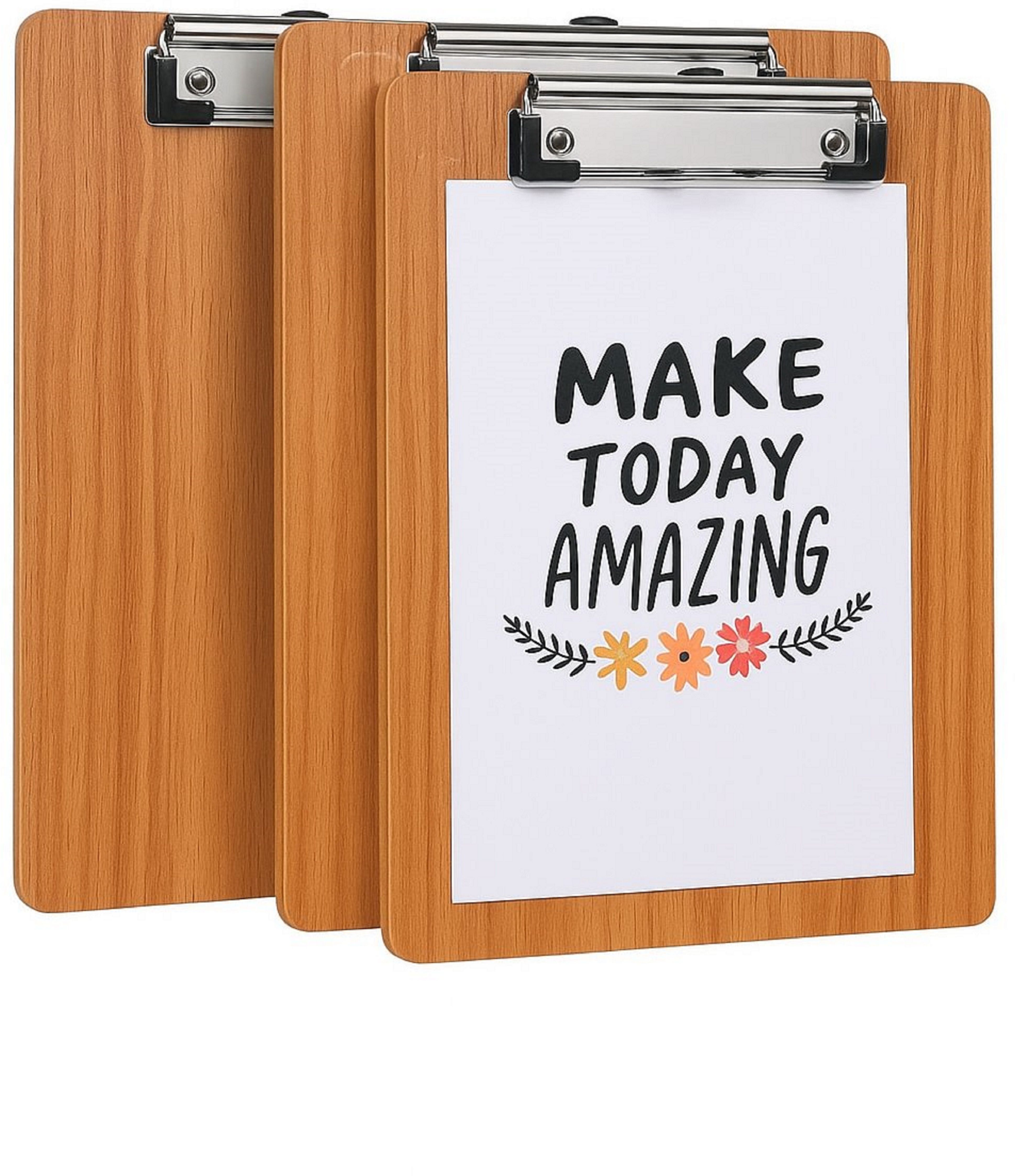 Mini Clip Board, Plywood Clipboard, A5 Mini Clipboard, Small Wooden Hardboard-image-20