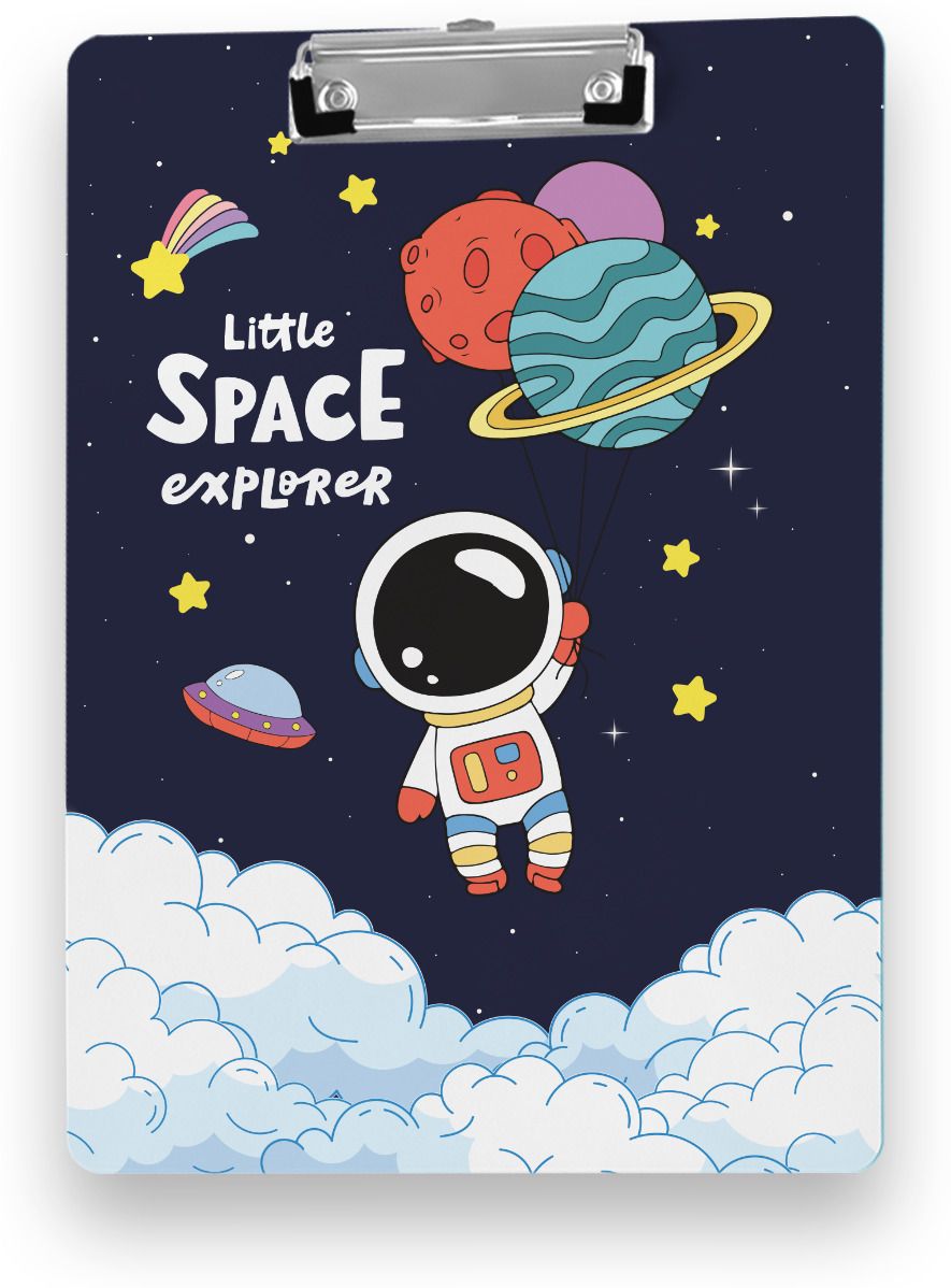 Clipboard for Exams, Drawing, Writing, (Size - 24x36 cm) Sturdy-Explorer