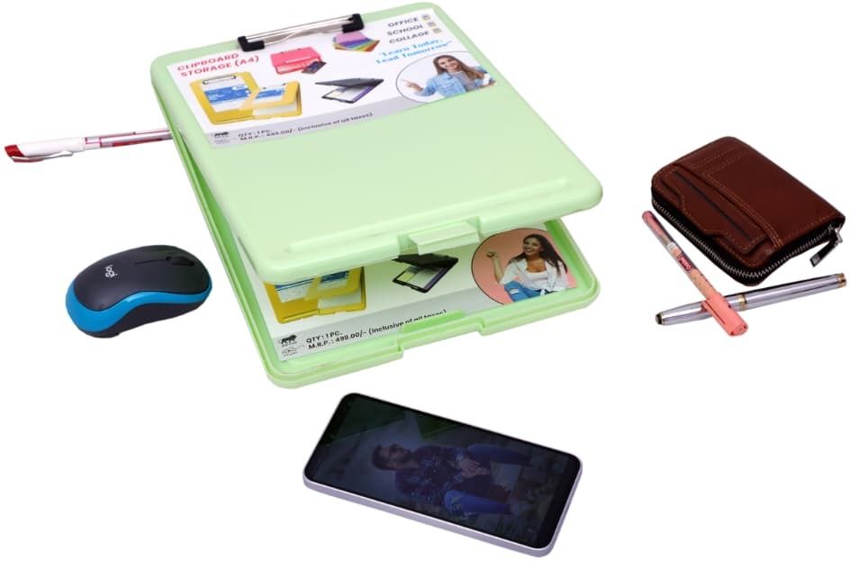 Clipboard Storage Case | Multipurpose Exam Board File Box for Students & Office-image-21