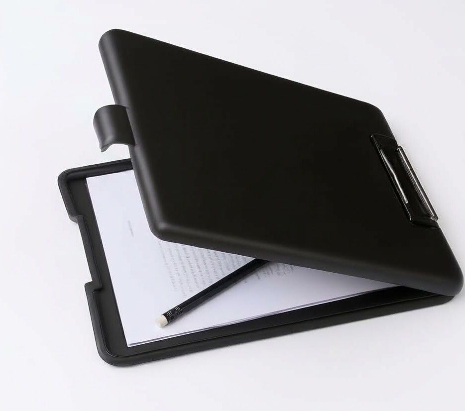 aquatide Plastic Exam Pad Clipboard Writing Board for Students-picture-12