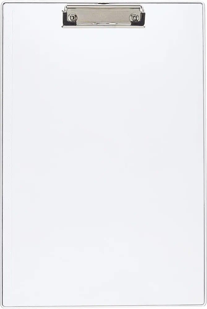 A4 Size Transparent Clipboard with Pad | See-Through Writing Board for Tracing-image-5