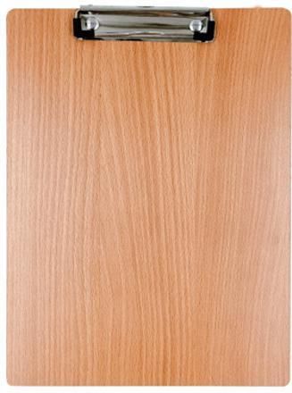 Wooden Writing Exam Board Clipboard Lightweight Exampad (Size- 9.5x13.5 inches)