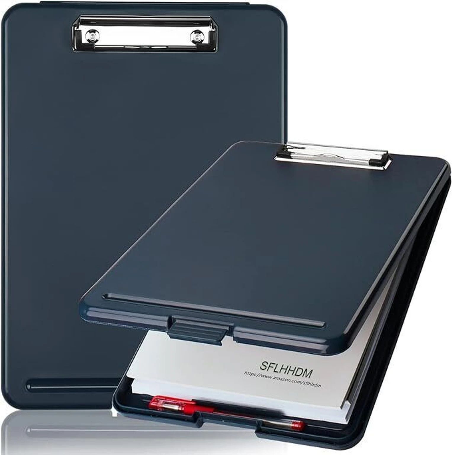 aquatide A4 Size Exam Writing Pad Clipboard with Metal Clip for School and Office-picture-42