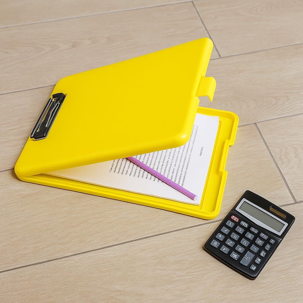 qunex plast A4 Clipboard With Storage Case And Pen Holder-picture-15