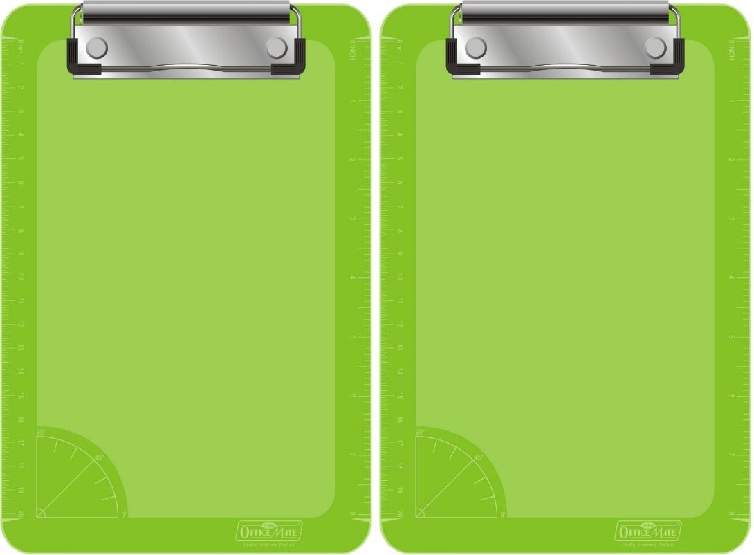 Green Examinatin Board | Unbreakable Paper Clipboards | Flexible Board For Exam-image-19