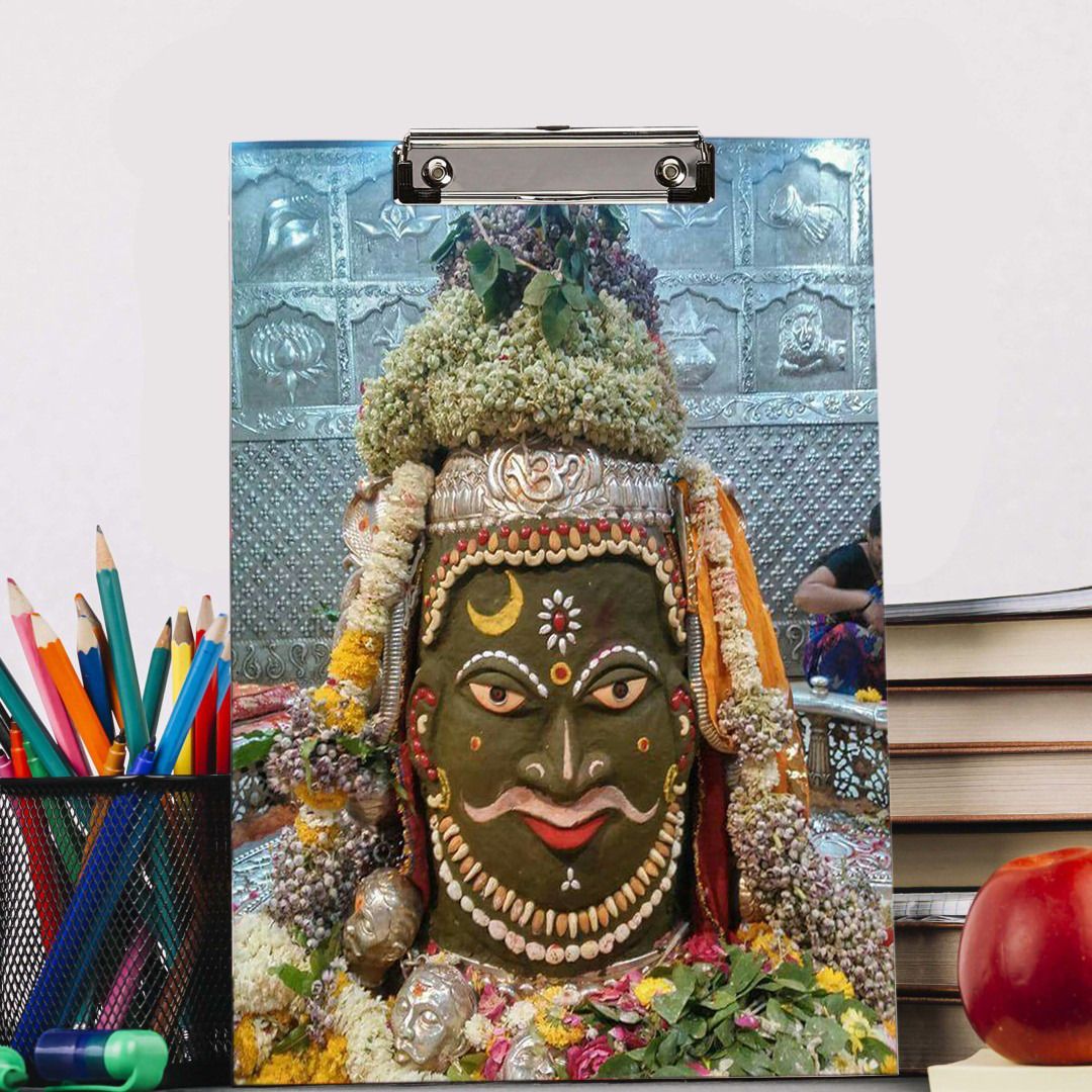 Mahakal Exam pad for Boy, Girl ,school,wooden exampad size 14x9.5 inch-image-45
