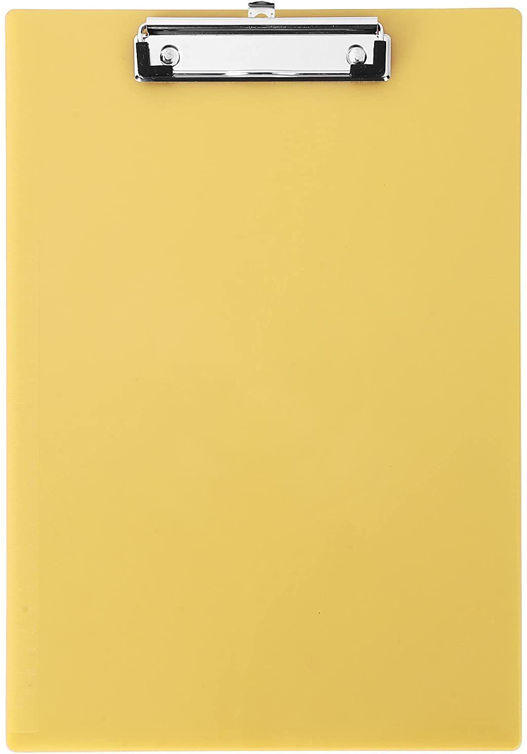 Yellow Acrylic Clipboard Exam Pad Writing Pad for School and Office Use-image-8