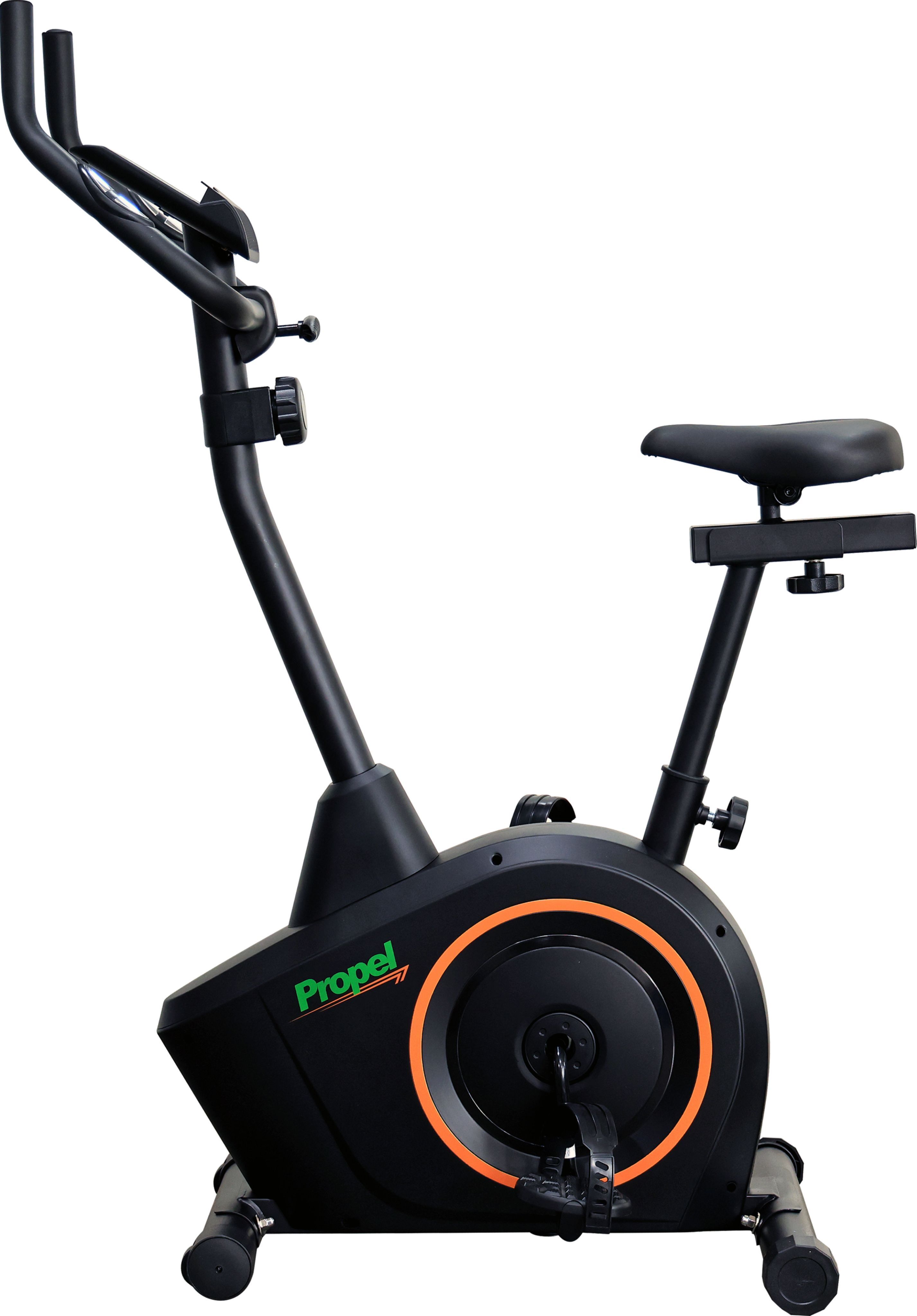 HU57i Home Upright Bike 5kg Flywheel 8-Level Resistance 120kg LCD Upright Stationary Exercise Bike-image-21