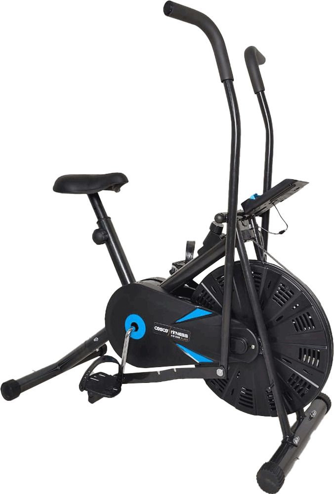 cosco fitness Dual action Air Bike with Movable Handle Bar for optimal cardio workout Spinner Exercise Bike-picture-35