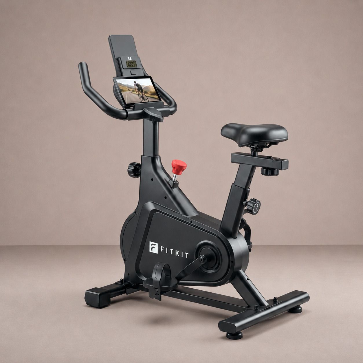 by Cult FK8002 Spin Bike 4 Kg Flywheel Max Weight: 140kg Cushioned Seat Spinner Exercise Bike-image-21