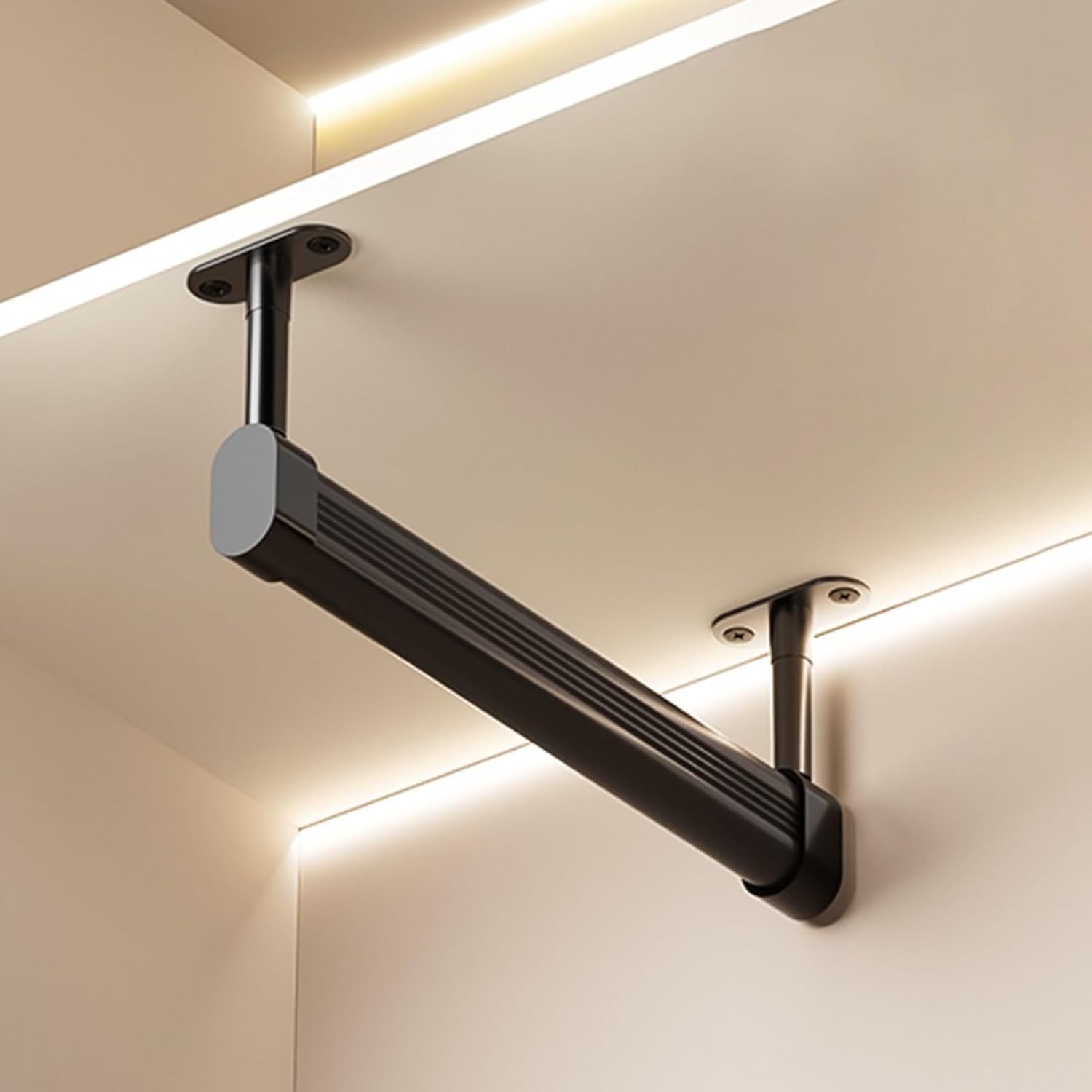 hasthip Adjustable Aluminum Wardrobe Rod Extension rod-picture-32