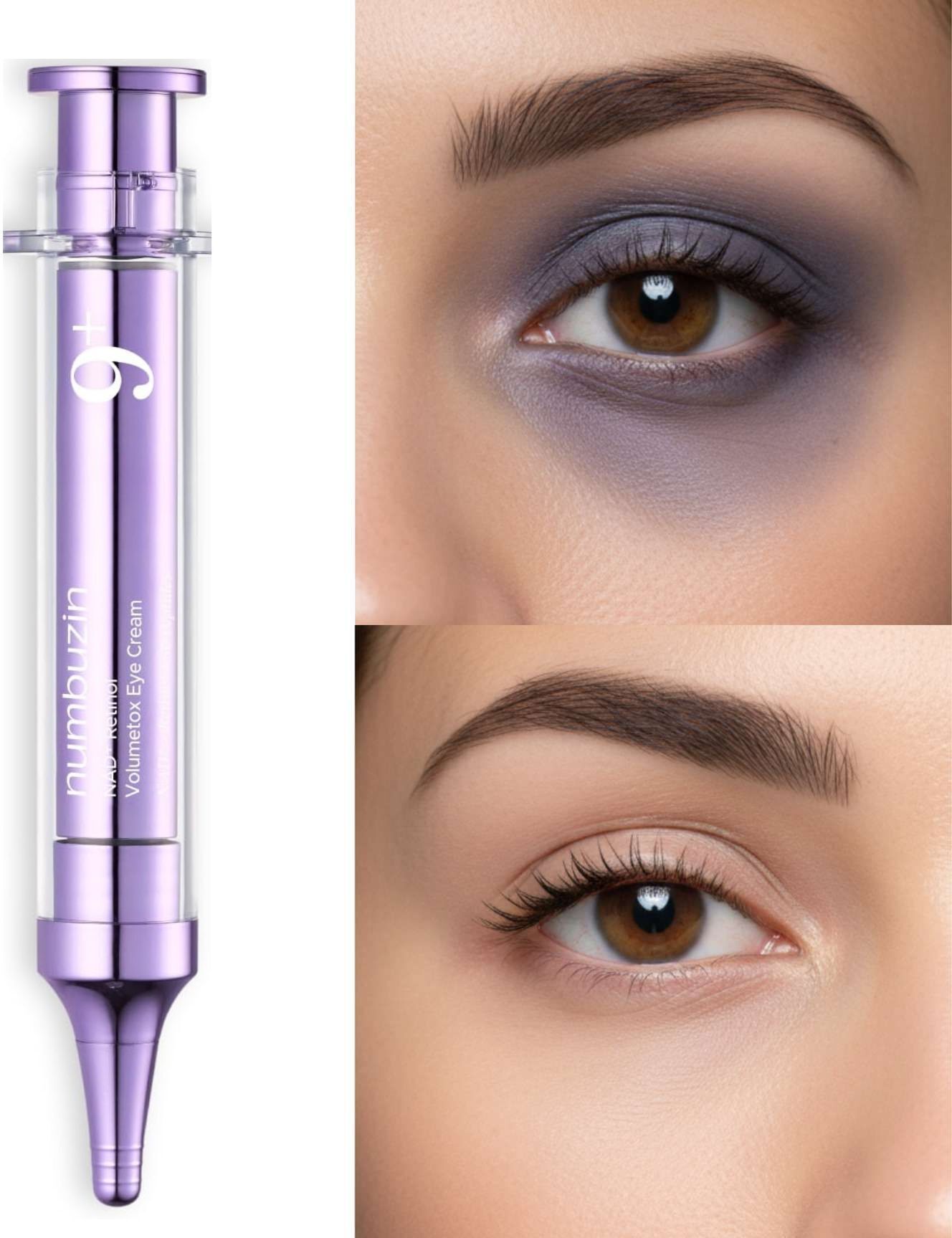 underzone NAD+ Retinol Volumetox Eye Cream with 50 Peptides | Dark Circle & Puffiness Care-picture-12