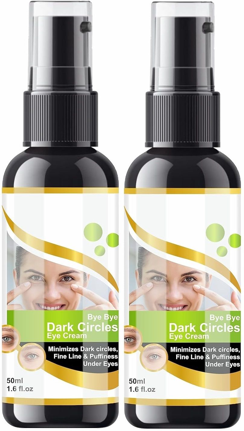 Dark Circle Eye Cream - Minimize Dark Circles Puffiness & Wrinkles (50ml) Pack 2-image-26