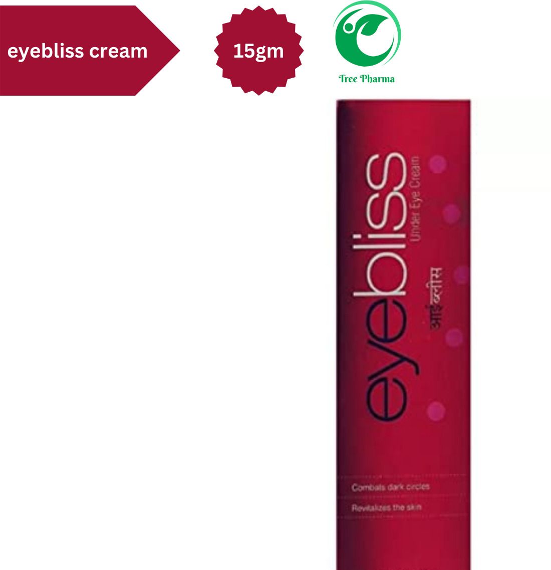 tree pharma Eyebliss Under Eye Cream (15gm)-picture-11
