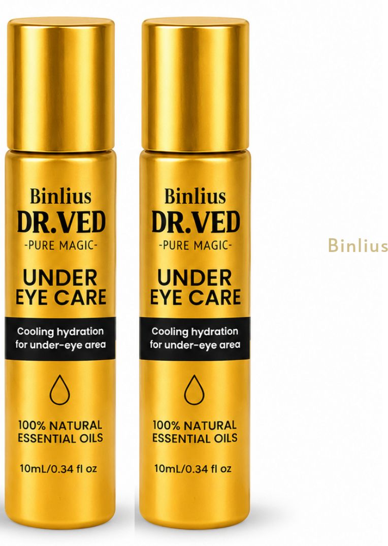 binlius DrVed Under Eye Care Roll On for Dark Circles, Puffiness & Fine Lines-picture-15