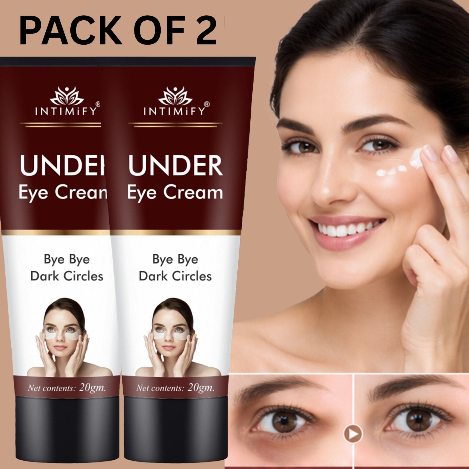 intimify Dark circles removal cream (Pack of 2)-picture-12