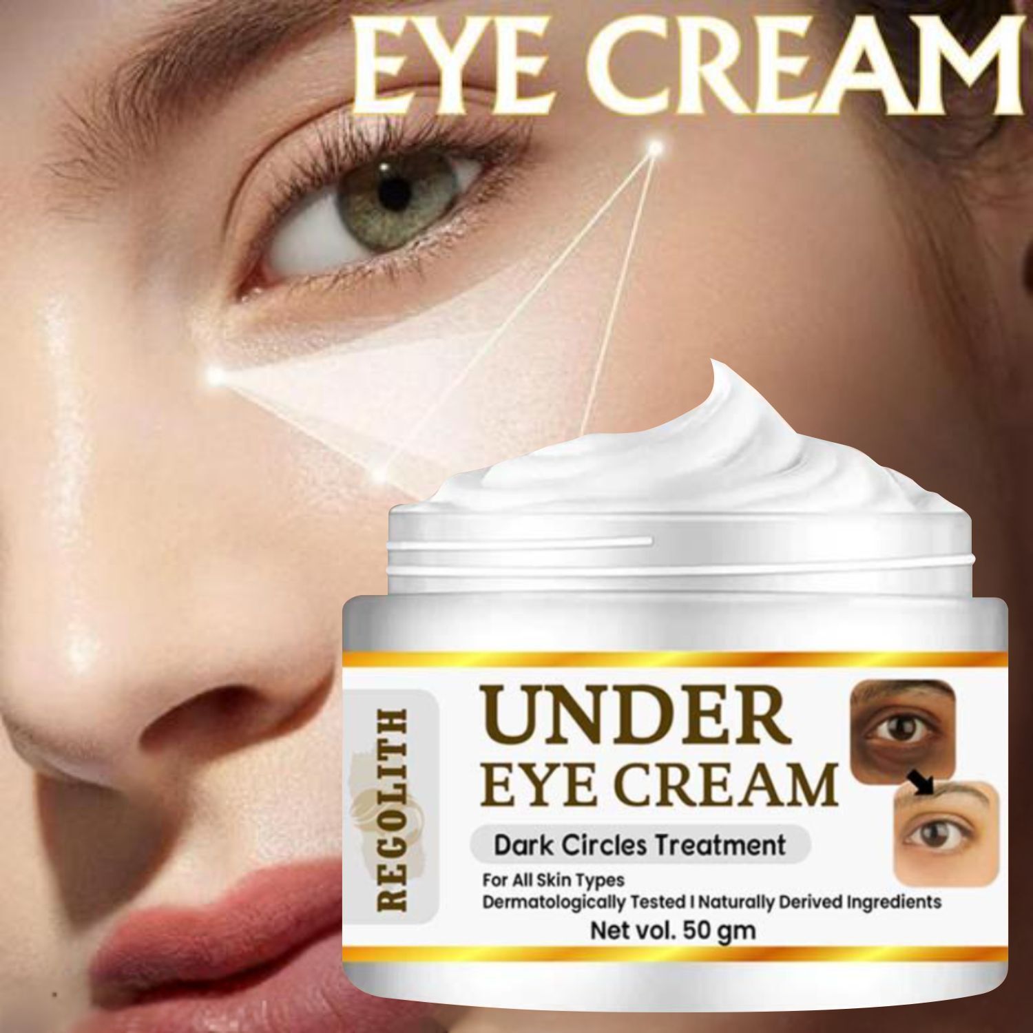 Natural Dark Circle Remover Cream for Radiant Eyes-image-4