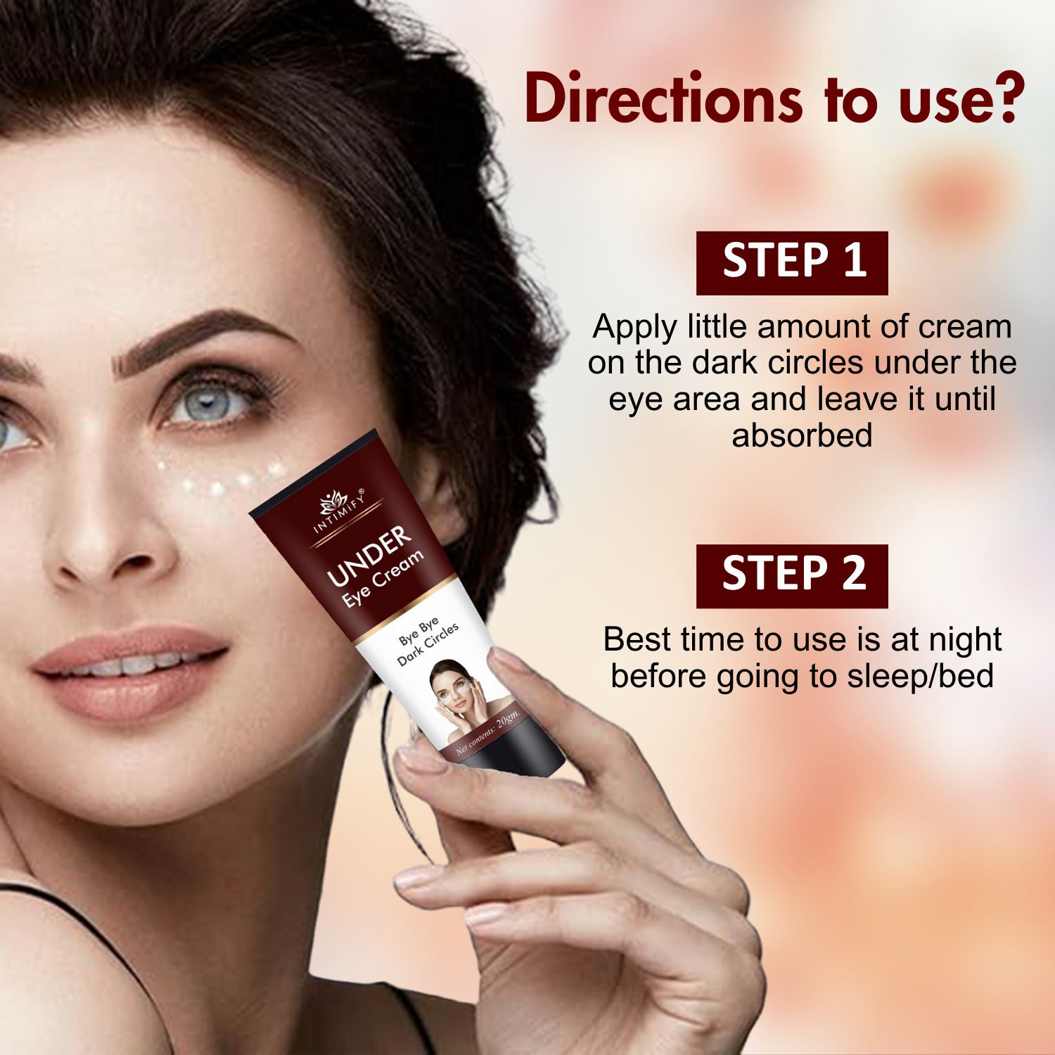 Dark Circles Removal Cream, Reduce Wrinkles, Dark Circles & Fine Lines-image-24
