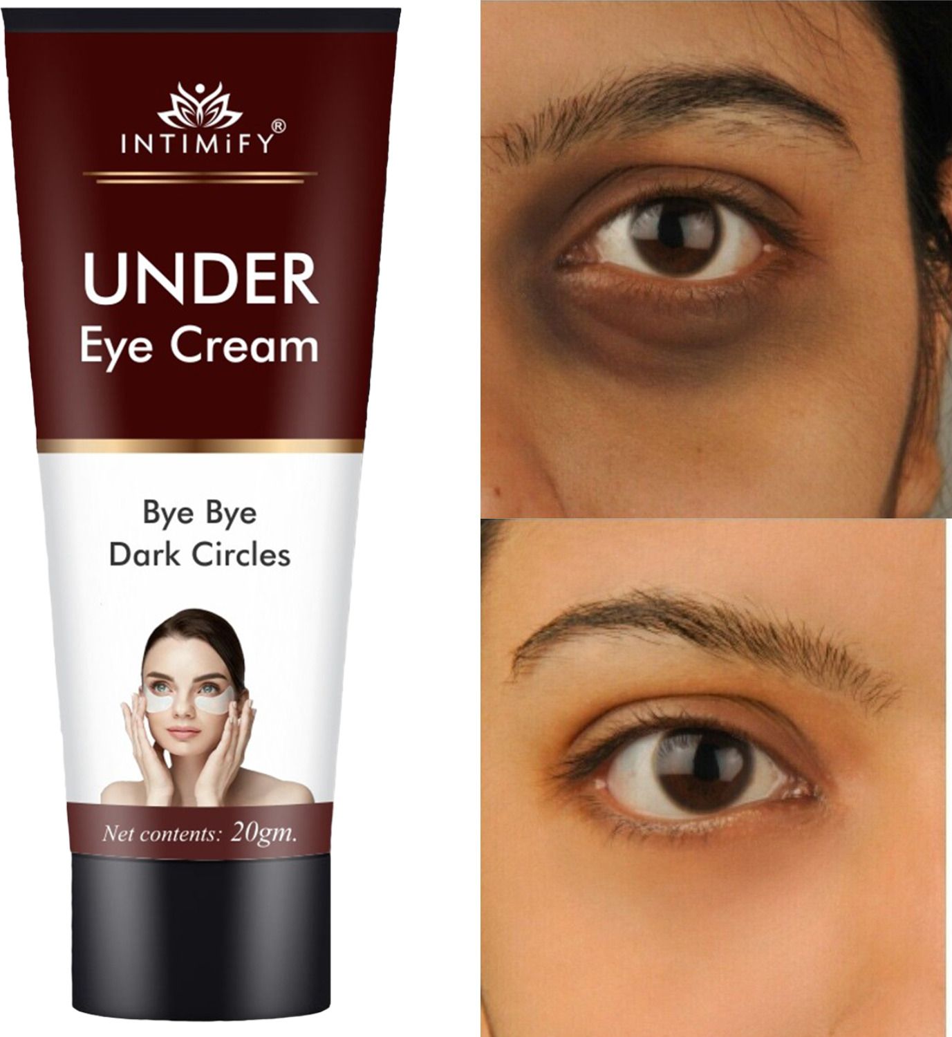 intimify Under Eye Cream for Dark Circles for women and Men's, Anti Wrinkle Cream-picture-11