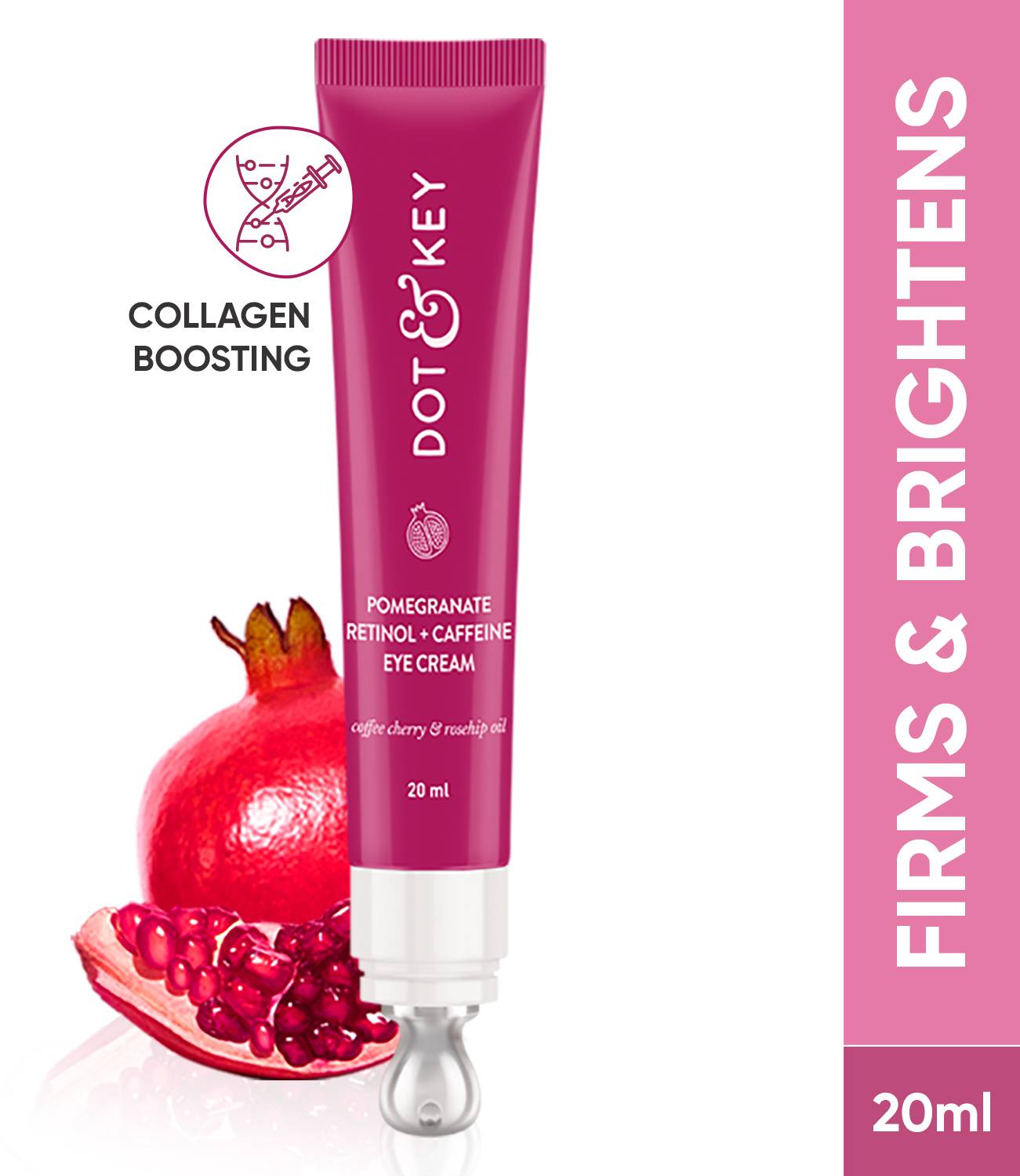 Dot & Key Pomegranate Retinol + Caffeine Eye Cream, 