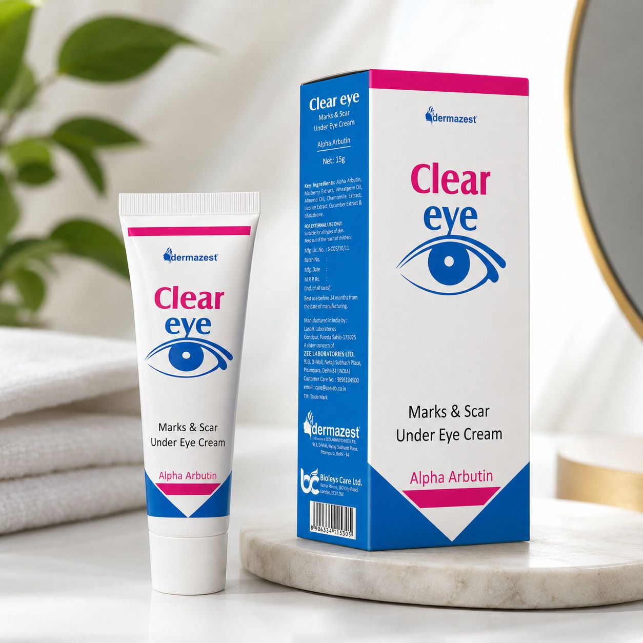 clear eye Marks & Scar Under Eye Cream | Alpha Arbutin | Dark Circles & Puffiness-picture-18
