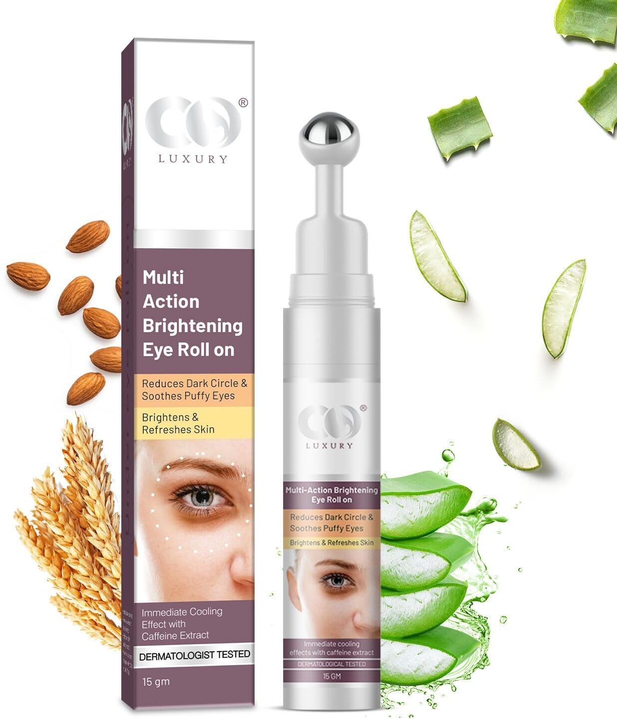 co luxury CO-LUXURY Multi-Action Brightening Eye Roll-On Cream – 15 gm-picture-40
