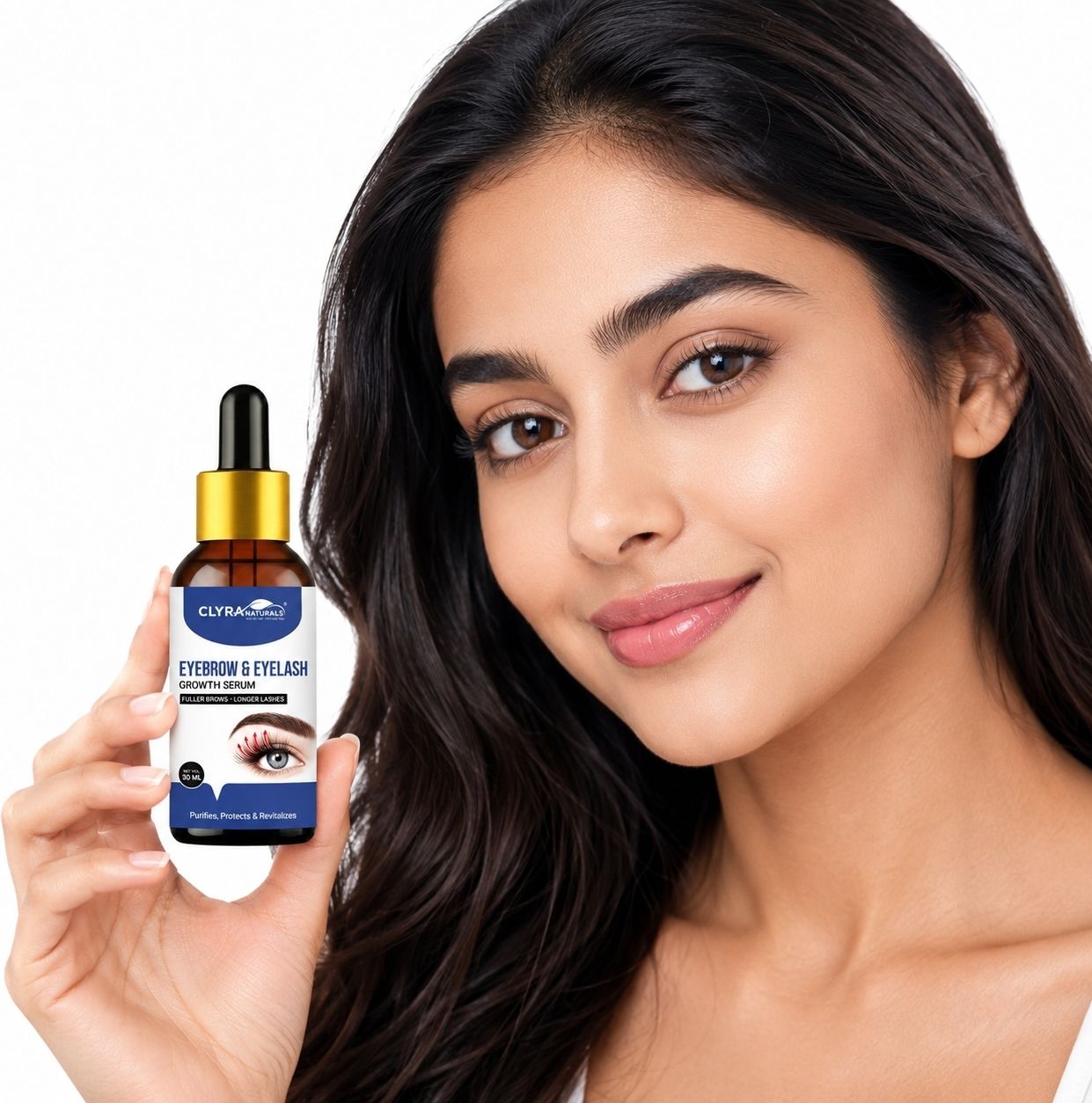 clyra naturals WSEYEBROW & EYELASH GROWTH SERUM FOR LIGHT LASHES & BROWS MAKE THENM HAVIER-picture-36