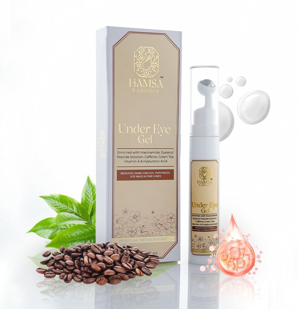 Under Eye Cream Gel(15 gm) for Dark Circles, Puffiness & Fine Lines